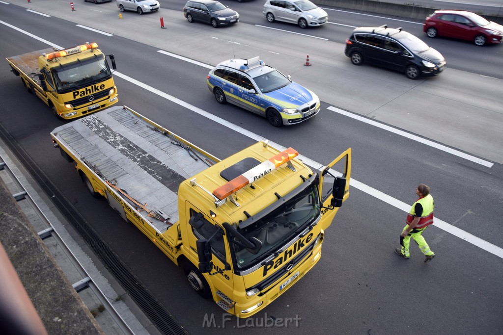 VU mehrere PKW A 3 Rich Oberhausen Hoehe AK Koeln Ost P222.JPG - Miklos Laubert